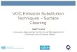VOC Emission Substitution Techniques Surface Cleaningstudymaterials.learnatncpc.org/module_6/6.4_Cleaner Production_VO… · Contents 3 1. Solvent Use, Emissions and Environmental