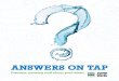 ANSWERS ON TAP - NIEonlinenieonline.com/tbtimes/downloads/supplements/answers_on_tap.pdfINCREDIBLE JOURNEY. From raindrop to kitchen faucet…down the drain and even back into the