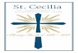 St. Cecilia Catholic Church Ministry Handbook · events for adults such as speakers, the parish mission, and Scripture studies. Contact: Kimberly Newcomb| Ext: 125| knewcomb@saintcecilia.org