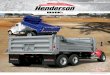 Heavy-Duty Material Hauling Capabilities · All photos shown with optional equipment. Heavy-Duty Material Hauling Capabilities SINGLE & TANDEM AXLE DUMP BODIES. STRAIGHT SIDES UNDERBODY