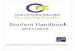 CFE Student Handbook (DRAFT) - Buckingham School€¦ · Student Learning 10 Behaviour Policy 11 Working with Parents 12 ... improving the school community for students. Dream Big