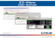 EZ-Vie · EzView User Manual RevB August 2013 (V2.2) Supersedes: RevA (May 2011) EZ-View User Manual Cincinnati Sub-Zero Products, LLC 513-772-8810