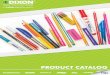 PRODUCT CATALOG - Ticonderoga€¦ · Dry Erase Markers & Cleaner 16 ORIOLE PENCILS ... • A portion of profits are donated to Breast Cancer Research • A variety of attractive