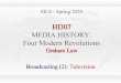 HI307 MEDIA HISTORY: Four Modern RevolutionsTV Soaps & Reality TV Soap opera – network radio from 1930s – network TV from 1950s – open-ended serial drama – brief, frequent