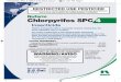 Nufarm Chlorpyrifos SPC 4 - Tom Irwin• Call a poison control center or doctor for further treatment advice. HOT LINE NUMBER Have the product container or label with you when calling