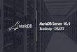 MariaDB Server 10 · • Performance Schema enhancements and SYS_SCHEMA • support of parentheses (brackets) in UNION/EXCEPT/INTERSECT operations • Features which require more