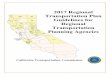 2017 Regional Transportation Plan Guidelines for Regional ...€¦ · 18/01/2017  · On May 27, 2016, the Statewide and Nonmetropolitan Transportation Planning and Metropolitan Transportation