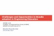 Challenges and Opportunities in Moodle adoption in ......Challenges and Opportunities in Moodle adoption in Engineering Education Abhijit A.M. College of Engineering Pune (COEP) abhijit.comp@coep.ac.in