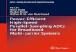 Power-Efficient High-Speed Parallel-Sampling ADCs for Broadband Multi-carrier Systems · Parallel-Sampling ADCs for Broadband Multi-carrier Systems Analog Circuits and Signal Processing
