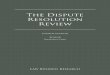 The Dispute Resolution RevieThe Dispute Resolution Review Reproduced with permission from Law Business Research Ltd. This article was first published in The Dispute Resolution Review,