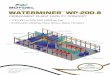 WATERMINER TM WP-200-8...POLYMER STORAGE TANK SURGE TANK TRASH SCREENS HEATED ROTARY SCREW PRESS WATERMINERTM WP-200-8 PERMANENT PLANT FACILITY CONCEPT • 100,000 to 225,000 USG/Day