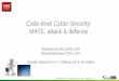 Code-level Cyber-Security: MATE, attack & defensesebastien.bardin.free.fr/cours-cyber-ensta-02.pdf · Sébastien Bardin -- ENSTA Course 2017-2018 -- MATE attack | 1 Code-level Cyber-Security: