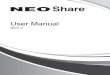 User Manual - Renaissance Learningsupport.renlearn.com/techkb/download/NEO Share User Manual.pdfthe NEO 2, but the NEO user can open the linked file by pressing ctrl-L. For more information