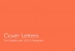 Cover Letters - Idaho...COVER LETTER/EMAIL REVIEW NOTE: If you’re applying by email, unless the listing asks for a separate cover letter, the email is the cover letter. Keep it brief