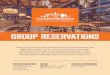 GROUP RESERVATIONS...2018/01/19  · GROUP RESERVATIONS THE KNICKERBOCKER 417 Bridge St. NW Grand Rapids, MI 49504 (616) 345-5642 newhollandbrew.com BOOKING INFORMATION banquets@newhollandbrew.com