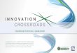 Innovation Crossroads is a public-private partnership ... · Oak Ridge National Laboratory is managed by UT-Battelle for the U.S. Department of Energy. Innovation Crossroads is a