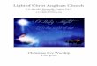 Light of Christ Anglican Churchlightofchristva.org/Sermons/Sermons_2019/Sermon19_bulletin/51_bulletin_Eve.pdf1 P.O. Box 609 Heathsville, Virginia 22473 (804) 580-4555 Christmas Eve