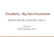 Cloudberry - Big Data Visualizationcloudberry.ics.uci.edu/wp-content/uploads/2019/09/...Tutorial Overview 8 Cloudberry Tutorial 9 Time: 11 AM & 2 PM Location: Santa Monica (3rd level)