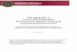 Managing Risk in Community Integration: Promoting the ...€¦ · and Organizational Risk Managing Individual Risk Assessment Tool 41 Community Integration Support Plan – Part 1