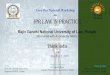 IPR law In practice Two-Day National Workshop [Accredited ...ABOUT RGNUL Rajiv Gandhi National University of Law (RGNUL), Punjab, was established by the State Legislature of Punjab