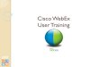 Cisco WebEx User Training - oa.mo.gov To - WebEx User Reference.pdfWebEx Audio Options • When joining a WebEx Meeting, the ‘Audio and Video Connection’Page will be displayed