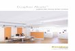 Ecophon Akusto · be in the room, then what they will be doing, and finally the deisgn, shape and form of the room itself. Open-plan offices In open-plan offices the acoustic challenge