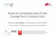 Results of a Comparative Study of Code Coverage Tools in ... · Results of a Comparative Study of Code Coverage Tools in Computer Vision Iulia Nica, Franz Wotawa, Gerhard Jakob, and