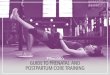 Fitnessista’s GUIDE TO PRENATAL AND POSTPARTUM CORE TRAINING · straightforward guide to prenatal and postpartum core training. Here we go! O ENATA AN OSTATM COE TAININ ... training