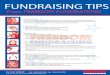 FF Fundraising Tips€¦ · FUNDRAISING TIPS From FREEDOM FUNDRAISING For FAST SERVICE Call 1-800-500-2500 • Fax 1-866-400-0784 or visit us on the web @ GETTING STARTED A successful