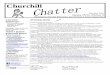 February 2016 Volume 15/16, Edition 4 · 2016-01-29 · Churchill February 2016 Volume 15/16, Edition 4 Published by Churchill Elementary and its Home & School Association Churchill