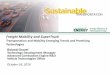 Freight Mobility and SuperTruck · 2019-11-27 · • Connected and automated vehicle technologies are being considered for this sector – Truck platooning systems (Peloton, Otto)