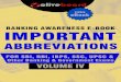 IMPORTANT ABBREVIATIONS VOLUME IV FREE STATIC GK EBOOK Abbreviations, Volume I… · IMPORTANT ABBREVIATIONS VOLUME IV FREE STATIC GK EBOOK In competitive examinations, the importance