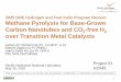 Methane Pyrolysis for Base-Grown Carbon Nanotubes and …Methane Pyrolysis for Base-Grown Carbon Nanotubes and CO2-Free H2 over Transition Metal Catalysts Author: Robert Dagle Subject: