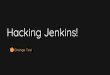 Hacking Jenkins!...Past deserialization bugs on Jenkins •CVE-2015-8103 - The first deserialization bug •CVE-2016-0788- Bypass the blacklist by the JRMP gadget •CVE-2016-0792-