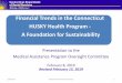 Financial Trends in the Connecticut HUSKY Health …...2/8/2019 Department of Social Services Financial Trends in the Connecticut HUSKY Health Program - A Foundation for Sustainability