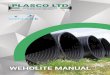 WEHOLITE MANUAL - Plasco Limited · management standards that ensure we meet statutory and regulatory requirements. Plasco Ltd. produces HDPE pipes to the ISO 4427 and ISO 4437 Standards