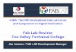 Fab Lab Review- FVll ThilCllFox Valley Technical Collegecba.mit.edu/events/09.08.FAB5/Fox_Valley.pdf · Venture Center Impact ¾E-Seed Program (Since 2002) 9Served 600 people and