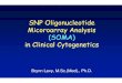 SNP Oligonucleotide Microarray Analysis (SOMA) in Clinical ...tools.thermofisher.com/content/sfs/brochures/snp_soma_levy.pdf · • Painting with multiple whole chromosome paints