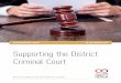 Supporting the District Criminal Court report... · NSW Auditor-General's Report to Parliament | Supporting the District Criminal Court | Executive summary Executive summary The District