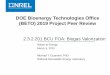 DOE Bioenergy Technologies Office (BETO) 2019 Project Peer ... · and technical staff. • Synergistic interaction – NREL Strategic Analysis/TEA – Academic, government, and industrial