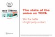 The state of the union on TCPA - Aventri · Various trade associations and marketers challenge FCC’s July 2015 Declaratory Ruling ATDS definition is unlawfully vague under APA and