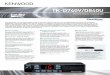 TK-D740V/D840Ucomms.kenwood.com/common/pdf/download/DMR_TK-D740... · Thanks to compliance with MIL-STD and IP54 environmental standards, they can be relied on through thick and thin