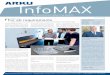 ARKU InfoMax 51 E v4 · delivers the right feeding line for the press. The machine concept presen-ted at the Feintool booth J104 in hall 27 consists of a CoilMaster® precision leveler