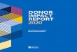 DONOR IMPACT REPORT 2020 - uvic.ca€¦ · 2 DONOR IMPACT REPORT 2020 DONOR IMPACT REPORT 2020 3. STEPPING UP TO THE CHALLENGE Donors are enabling undergraduate students to tackle