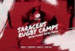 HONESTY | DISCIPLINE | HUMILITY | WORK RATE · Whilst developing their rugby skills on the pitch children will learn how the Saracens values of Discipline, Honesty, Work Rate, and