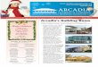 MEMBER NEWSLETTER OF THE ARCADIA CHAMBER OF …...December/January. Opening reception 1 p.m., Friday, December 16, Ruth and Charles Gilb Arcadia Historial Museum, 380 W. Huntington