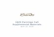 1Q20 Earnings Call Supplemental Materials · Sands – Global Leadership in Entertainment Musical and Cinematic Events …Awards, Events and Premieres Spanning Film and Entertainment