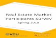 Real Estate Market Participants Survey Spring 2018...Kornblau Real Estate Program Knight, Dorin & Rountrey VCU School of Business (804) 427-6001 (804) 828-3169 eknight@kdrre.com rwtaylor@vcu.edu