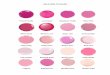 BOLD PINK TO BLUSH - OC Minx Cosmetics · 2019-09-23 · BOLD PINK TO BLUSH French Poodle Love Spell Raspberry Truﬄe Retro Pink Kitten Heels Modern Love Sugar Lips Cosmopolitan