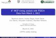 8'' MCP timing analysis with PSEC4: Data from March 1, 2012 · 8" MCP timing analysis with PSEC4: Data from March 1, 2012 Bernhard Adams, Andrey Elagin, Razib Obaid, Eric Oberla,